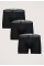 Solid 3-Pack Boxershorts
