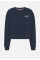 Crop Tommy Signature Crew Sweater