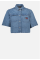 Badge Ss Denim Shirt