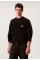 Cotton waffle crew knit