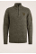 Half Zip Collar Soft Blend
