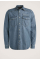 Denim Shirt Met Badges