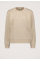 Washed A Line Script Sweater