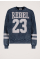  Rebel 23 Acid Wash Dropped Shoulder Sweater