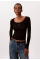 Rib Scoop Shirt