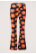 Flower Peached Extra Flare Broek