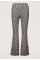 Graphic Peached Extra Flare Broek