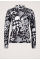 Neyo Letter Peached Turtle Top