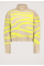 Tani Zebra Jacquard Roll Neck Trui
