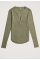 Deep V-Neck Slim Top