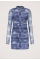 Marbled Mesh jurk