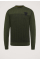 R-neck Cotton Plated Trui