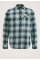 Cotton Twill Check Overhemd