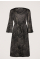 Sequins Print Jurk