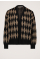 Argyle Lurex Blend Vest