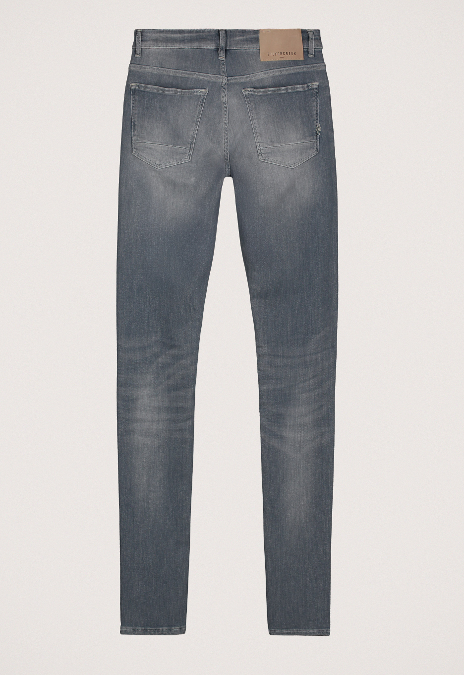 Silvercreek Drill Super Slim Jeans Icy Blue | Open32.nl