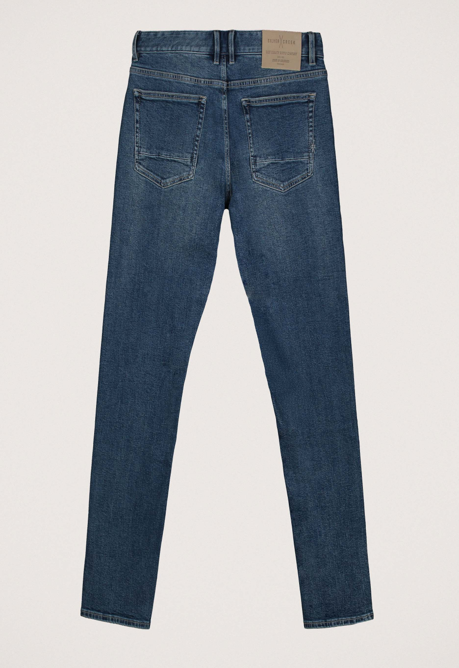 Silvercreek Lewis Jeans Denim Mid Blue | Open32.nl