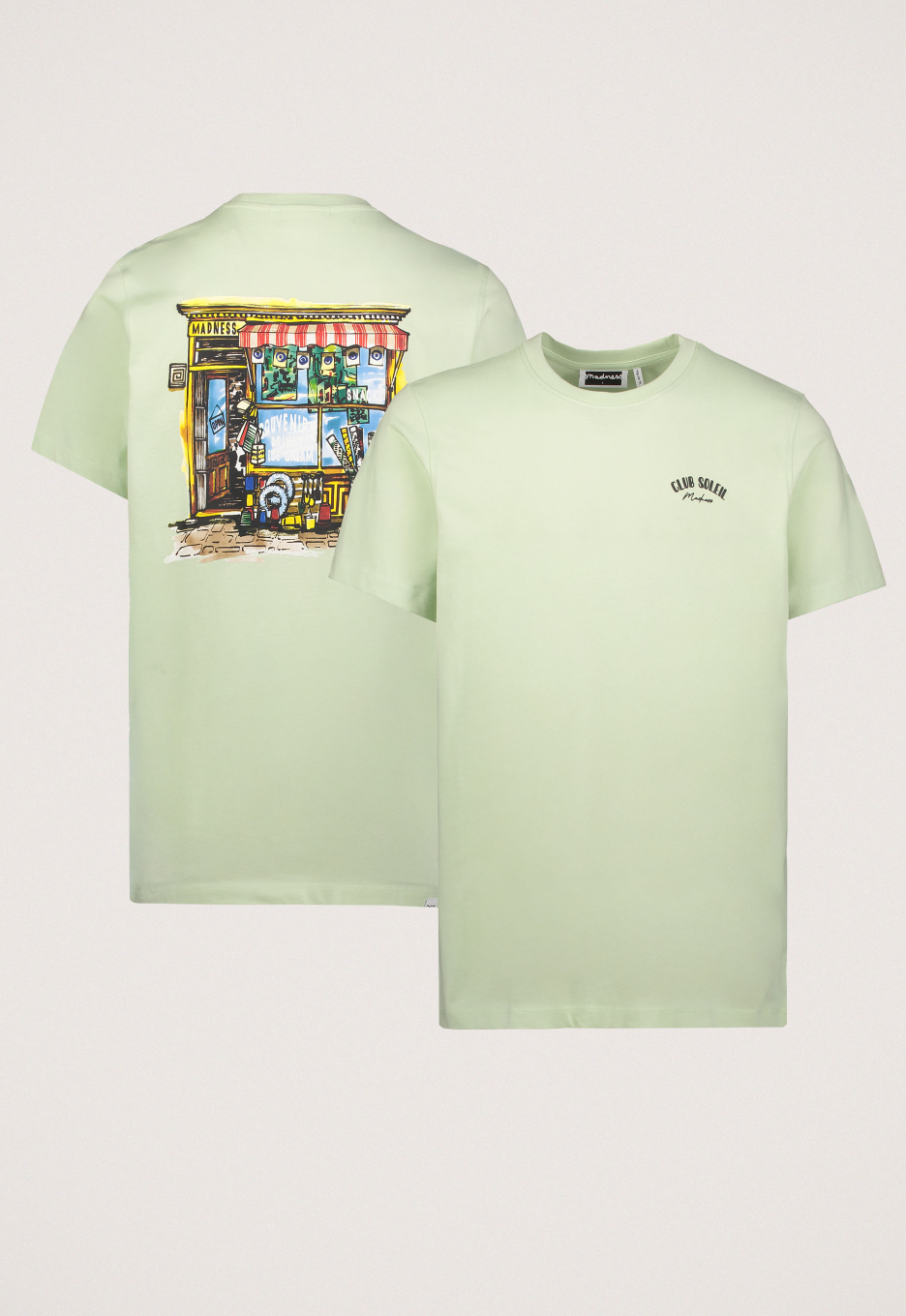 Madness Malta T-shirt Green Light | Open32.nl
