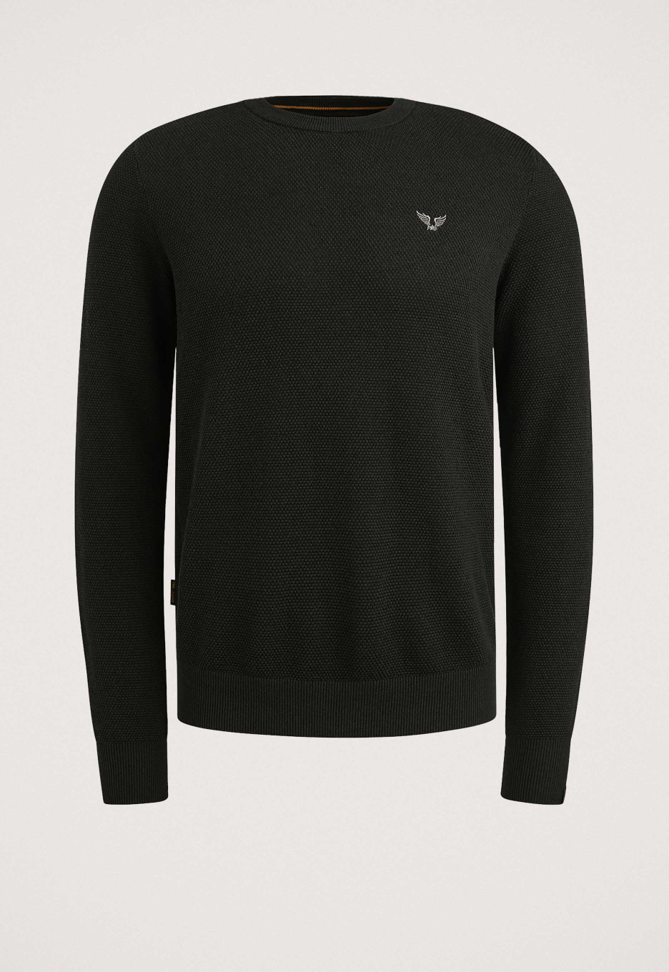 【J18328】Haugaard & Hoirup PME Legend Cotton Modal Trui Black | Open32.nl