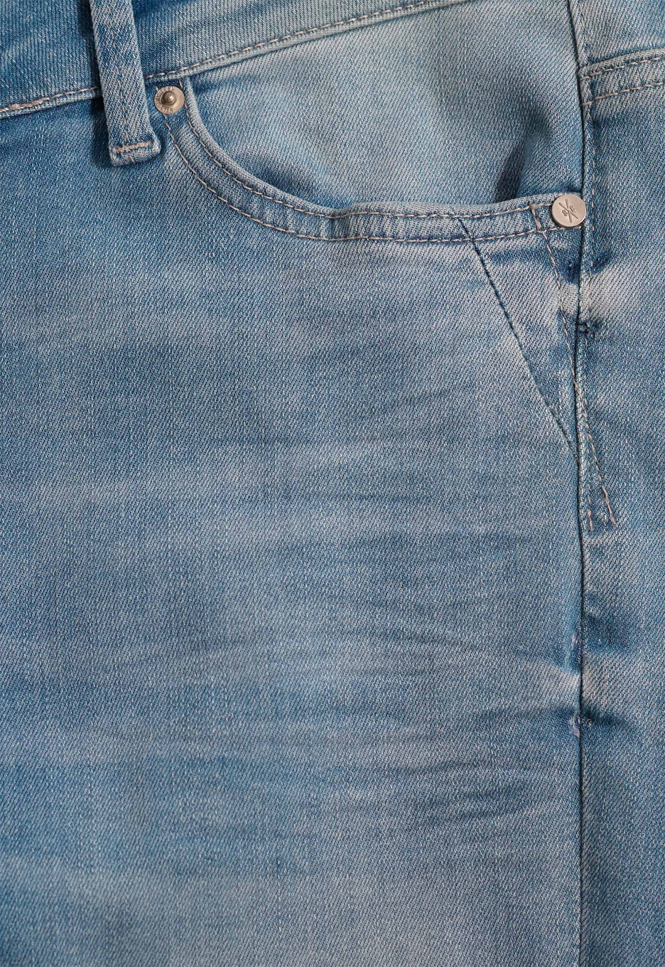 Silvercreek Celsi Flare Jeans Denim Bleach | Open32.nl