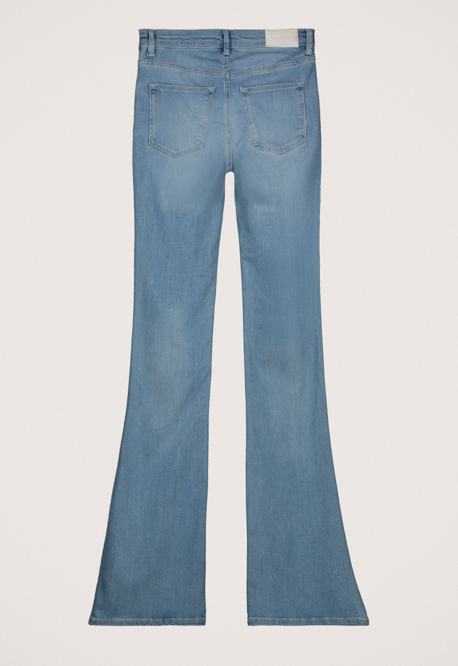 Silvercreek Celsi Flare Jeans Denim Bleach | Open32.nl