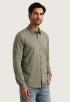 Twill Jersey Overshirt