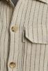 Mesh Stripe Overhemd