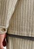 Mesh Stripe Overhemd