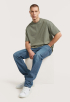 Distressed Zip Pocket T-Shirt