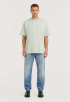 Distressed Zip Pocket T-Shirt