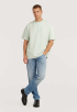 Distressed Zip Pocket T-Shirt