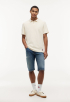 Washed Waffle Polo