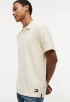Washed Waffle Polo