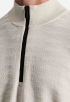 Structured Half Zip Trui