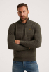 Halfzip Mouline Trui