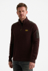 Jacquard Half Zip Trui