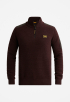 Jacquard Half Zip Trui