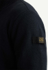 Chenille Yarn Halp Zip Trui