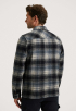 Woolblend Check Overshirt