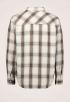 Relaxed Check Brushed Overshirt