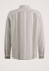 Twill Slub Striped Overhemd