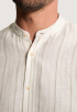 Twill Slub Stripe Overhemd