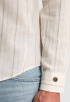 Twill Slub Stripe Overhemd