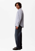Oxford Striped Button-down Overhemd