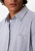 Oxford Striped Button-down Overhemd