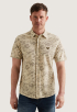 Allover Print Jersey Piqué Overhemd