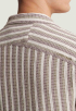 Stripe Mesh Overhemd