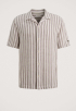 Stripe Mesh Overhemd