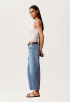 Cropped Barrel Jeans