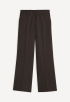 Foam Pants Met Wijde Pijp